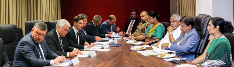 ශ්රී ලංකාව සහ රුසියාව අතර ද්වීපාර්ශවික ආරක්ෂක සබඳතා ශක්තිමත් කෙරේ.