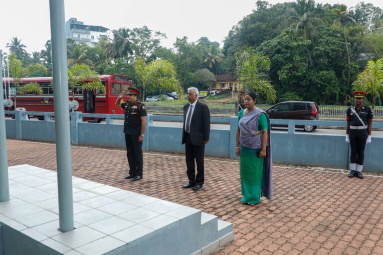 Public Service Pledge Ceremony in line with “Clean Sri Lanka” National Programme at the Ministry
