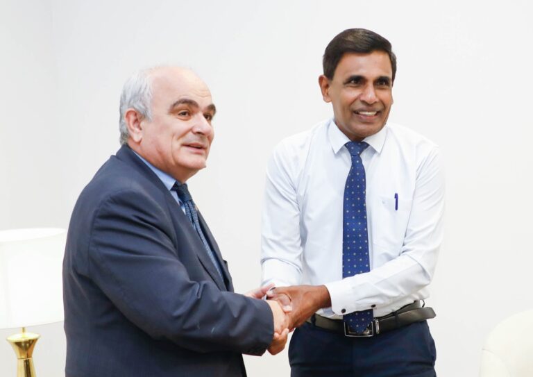 Courtesy call by the Russian Ambassador of Sri Lanka and the Minister of Public Security and Parliamentary Affairs.