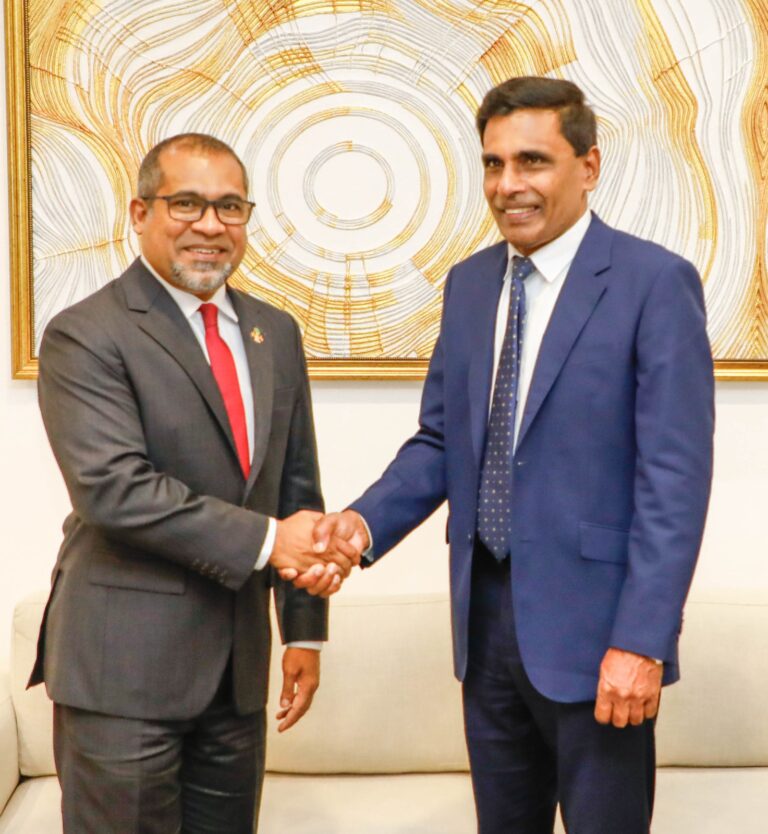Meeting between Hon. Minister of Public Security and Parliamentary Affairs and the Maldivian High Commissioner to Sri Lanka